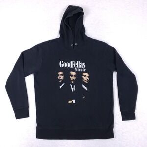 GoodFellas Minute Graphic Film Hoodie Large Black